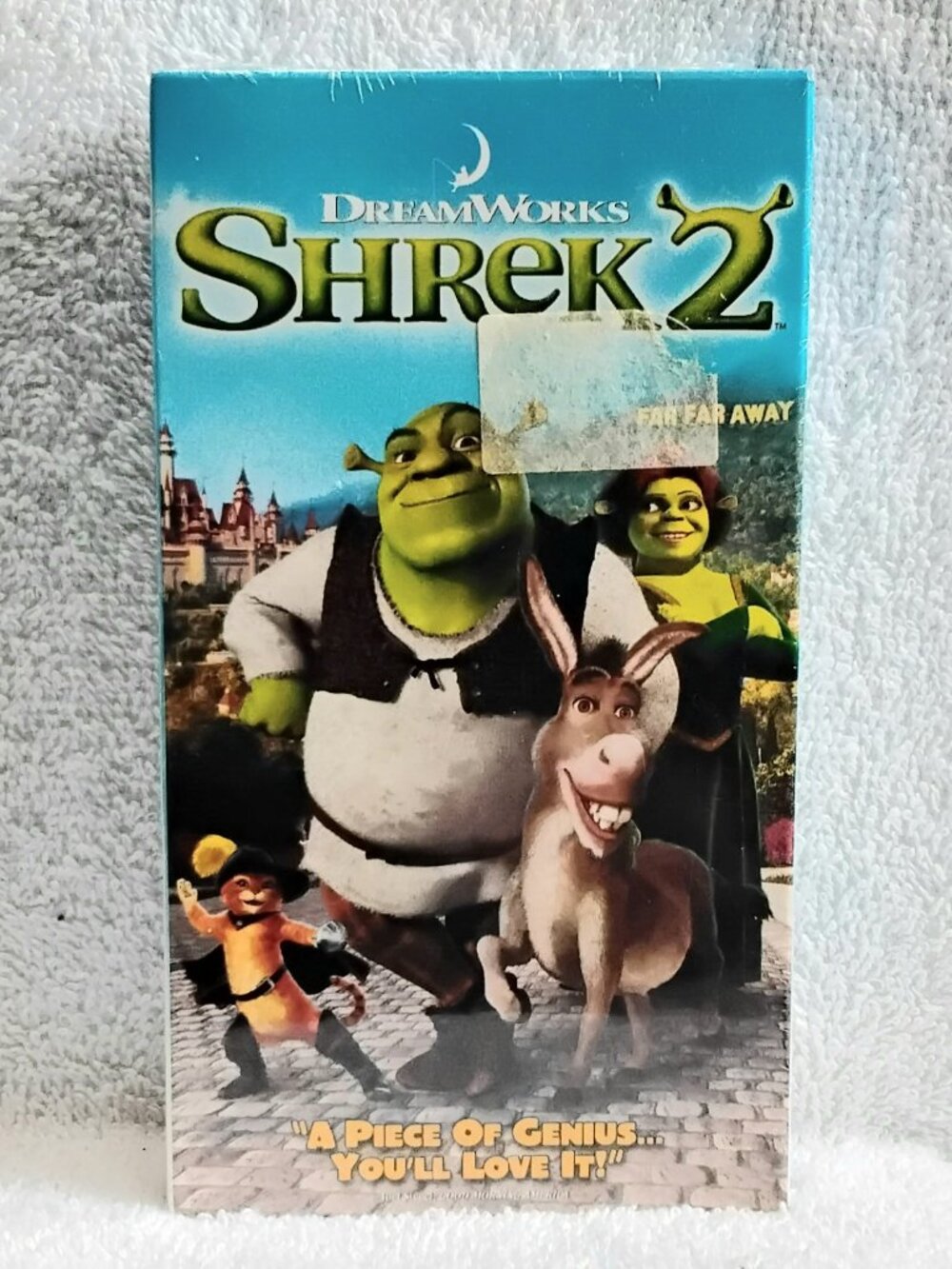 Sealed 2004 Original Release of Shrek 2 DreamWorks VHS Tape!!